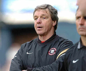 Back at Gay Meadow - Hereford United manager Graham Turner