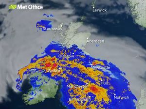 Supporting image for story: Trees down and roads flooded as Storm Francis hit Shropshire and Mid Wales
