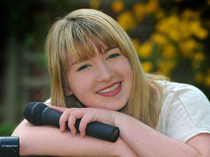 Supporting image for story: Bloxwich schoolgirl singer in online success