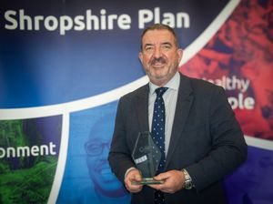 Shropshire Council chief executive Andy Begley, who won the Public and Third Sector Leader category at the West Midlands Leadership Awards 2024. Picture: Shropshire Council