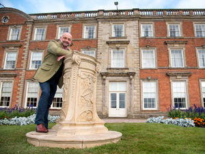 Supporting image for story: Sundial back on its plinth 