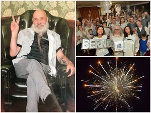 Supporting image for story: Rocket man Bernie bids farewell after family honour final wish