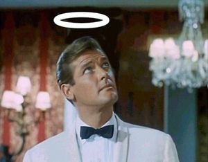 A good soul – the actor played The Saint during the 1960s