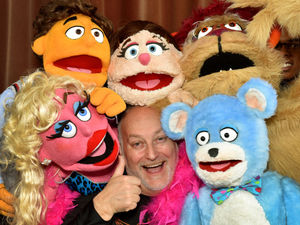 Supporting image for story: Spitting Image puppeteer helps Wolverhampton students prepare for final show