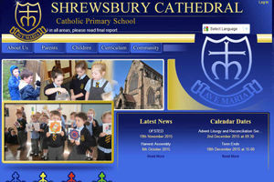 The Shrewsbury Cathedral Catholic Primary School website