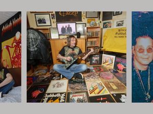 Supporting image for story: Ozzy Osbourne superfan from Dudley has spent 50 years building £250k Black Sabbath memorabilia collection