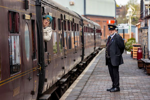 Severn Valley Railway annual Spring Steam Festival at Bridgnorth Station