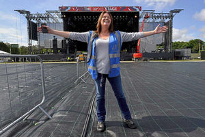 Event organiser Dawn Woodhouse is looking forward to seeing 11 months of hard work pay off at V this weekend
