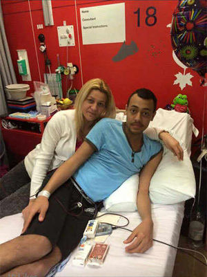 Mirabela Al Shaikh and her son Omar