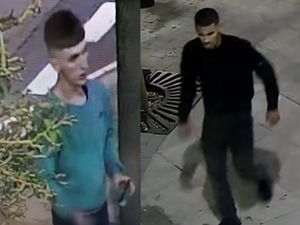 Supporting image for story: Police looking for these two men after serious Newport assault leaves man injured