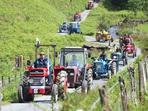 Supporting image for story: Over 200 tractors are heading for Welsh National Tractor Road Run