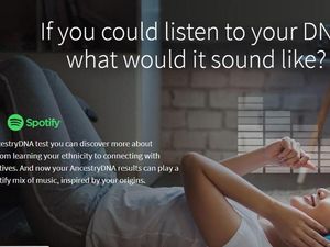 Supporting image for story: Spotify teams up with Ancestry to create playlists based on your DNA