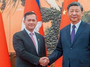 Supporting image for story: China welcomes Cambodian and Zambian leaders as it forges ties with Global South
