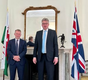Mr Kawczynski met with Welsh Secretary of State Simon Hart