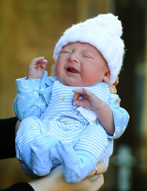 Roman Gray Hulme born on New Year's Day