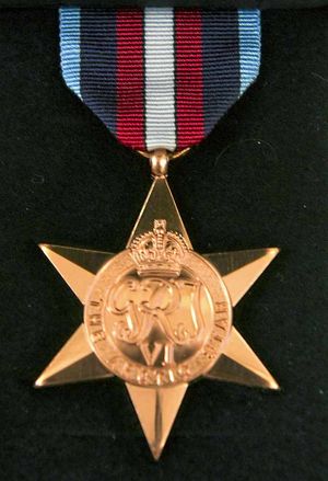 Roy Walkers Arctic Star medal