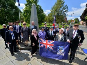 Supporting image for story: Those who fell and those who live on honoured at memorial event