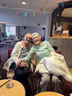Residents from HC-One’s Foley Grange Care Home enjoying Elvis Presley tribute performance