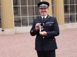 Supporting image for story: Senior West Midlands Police officer receives Queen's Police Medal