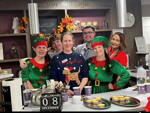 Colleagues at HC-One’s Foley Grange Care Home’s Christmas Market last year