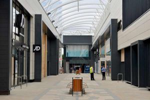 Inside the Riverside development