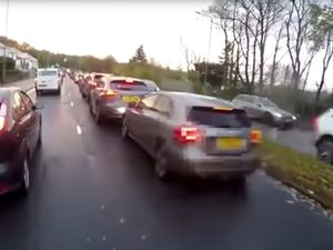 Supporting image for story: Driver filmed bragging he can use phone safely behind wheel – then crashes