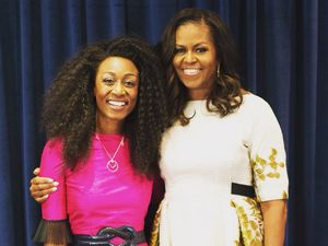 Supporting image for story: 'She is an inspiration' - Beverley Knight starstruck to meet Michelle Obama 