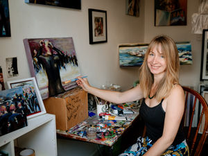 Supporting image for story: Ellesmere artist looks to hometown for inspiration