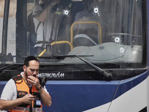 Supporting image for story: Six killed in gun attack on bus in Jerusalem