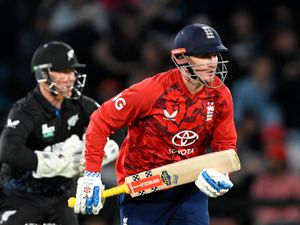 Supporting image for story: Harry Brook and Phil Salt power England to dominant T20 win over New Zealand
