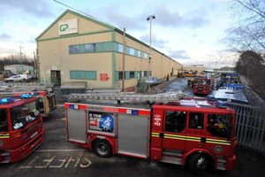 There were two similar blazes at G&P Batteries in 2014