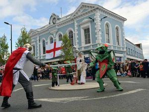 Supporting image for story: St George's Day parade heading to Newport