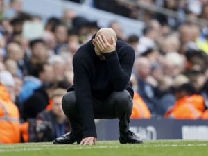 Supporting image for story: I’m an emotional man: Pep Guardiola embarrassed by his touchline reactions