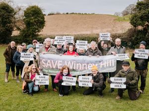 Supporting image for story: Save Winney Hill protesters hail cross-party turnout at Shrewsbury demonstration