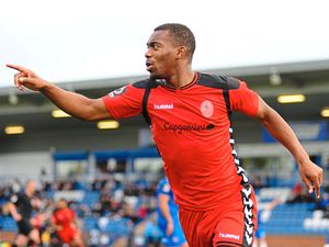 Supporting image for story: AFC Telford v York City: Andre Brown out to net again