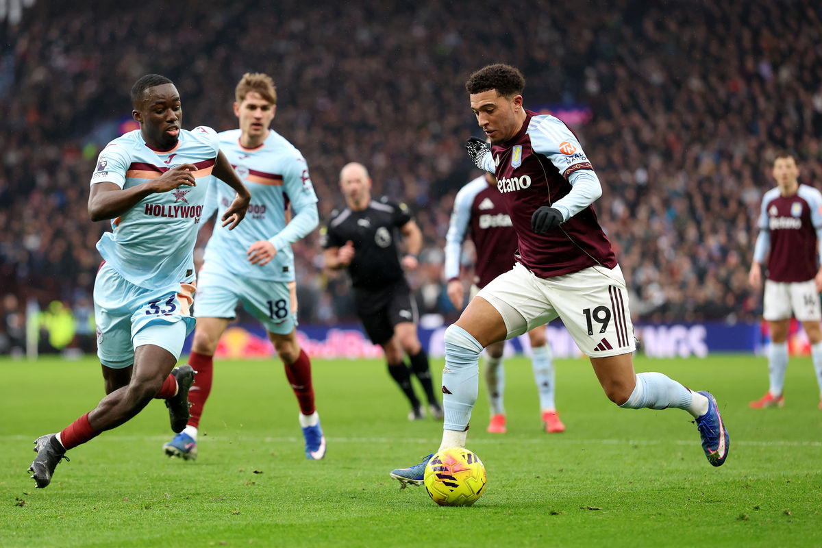 Jadon Sancho spurred on by Unai Emerys backing at Aston Villa Jadon Sancho spurred on by Unai Emerys backing at Aston Villa