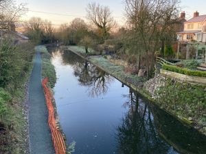 Supporting image for story: Nearly 100 years on - water levelled up in lovingly restored section of historic Montgomery canal