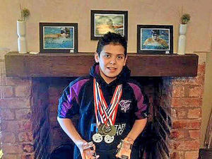 Supporting image for story: Hard work paying off for teen swimmer
