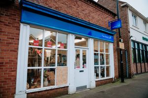 Cash was taken from shops, including Sue Ryder in Market Drayton