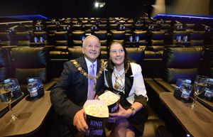 The Mayor of Stafford, Councillor Ray Barron and Mayoress Jenny Barron are the first to try out the fantastic facilities