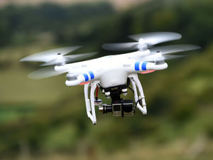 Supporting image for story: West Mercia Police see big rise in reports over drones