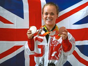 Supporting image for story: Ellie carries the flag for Team GB