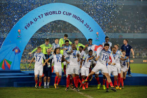 Number 19 Gibbs-White at the forefront of the celebrations