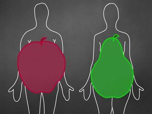 Supporting image for story: Which body shape is healthier – pear or apple? Scientists have the answer…