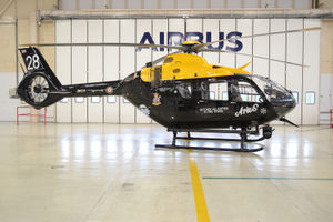 The Juno helicopter which will take the Aries name to the skies of Shropshire.