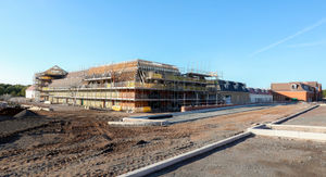 Buildings taking shape