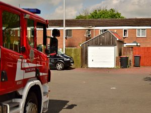 Supporting image for story: Two hurt as Telford house wrecked by fire