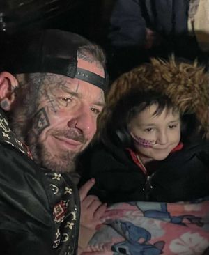 Matt Lem with Amelia