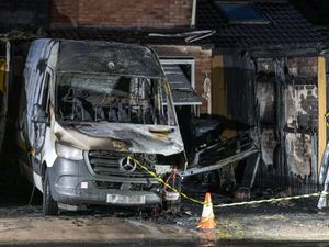 Supporting image for story: Father 'lucky to be alive' after explosion sets fire to van and family home