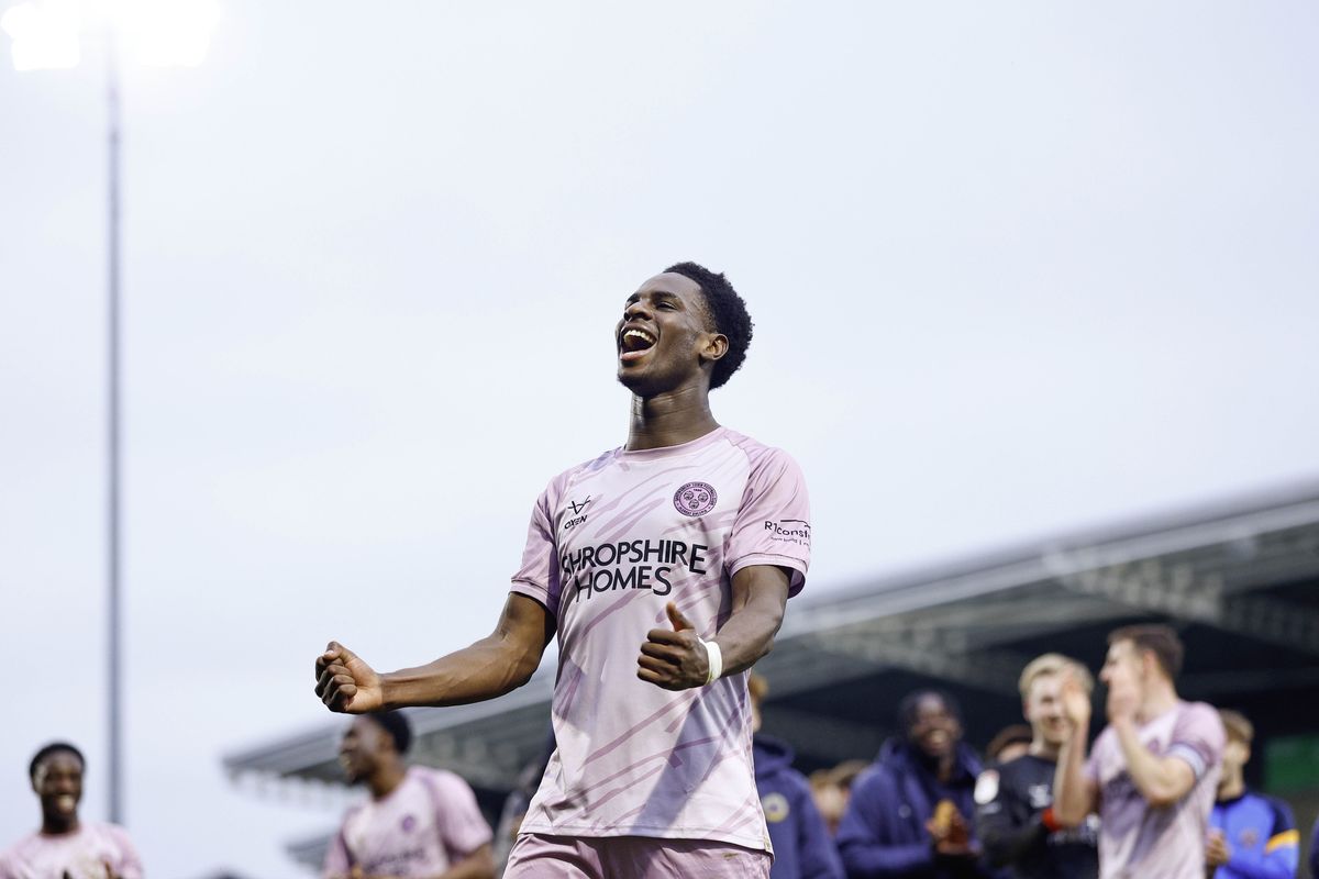 Trey Ogunsuyi keen to build on breakthrough Shrewsbury Town brace